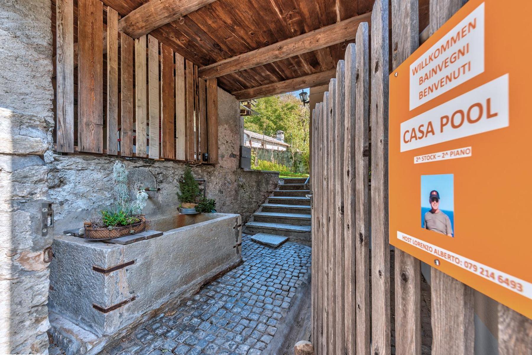 Casa Pool Tra St Moritz E Il Lago Di Como Castasegna Buitenkant foto